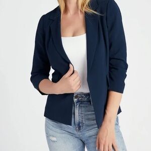 Skies are blue blazer